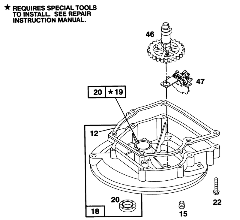 Engine Briggs and Stratton Model 95902 3153 01