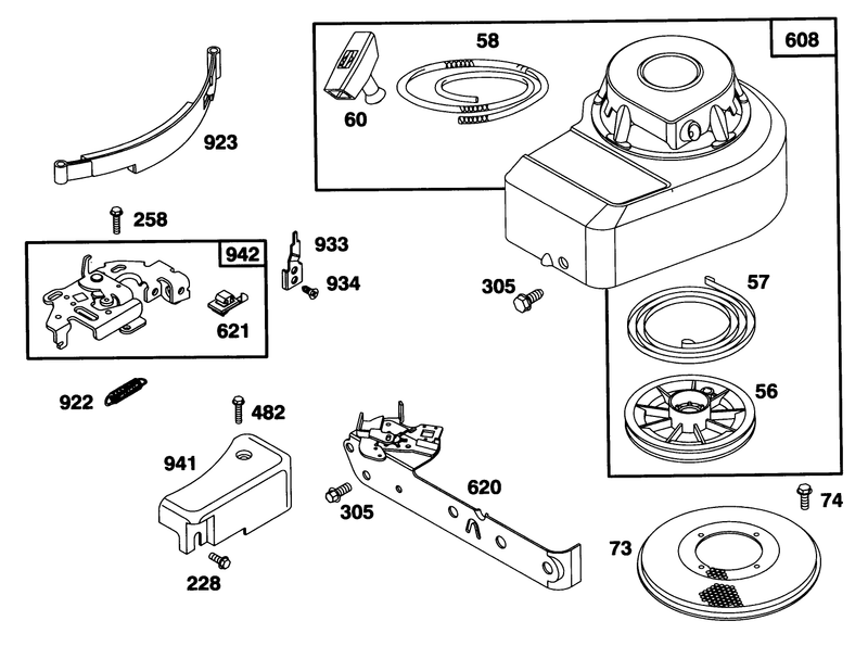 Engine Briggs and Stratton Model 95902 3153 01