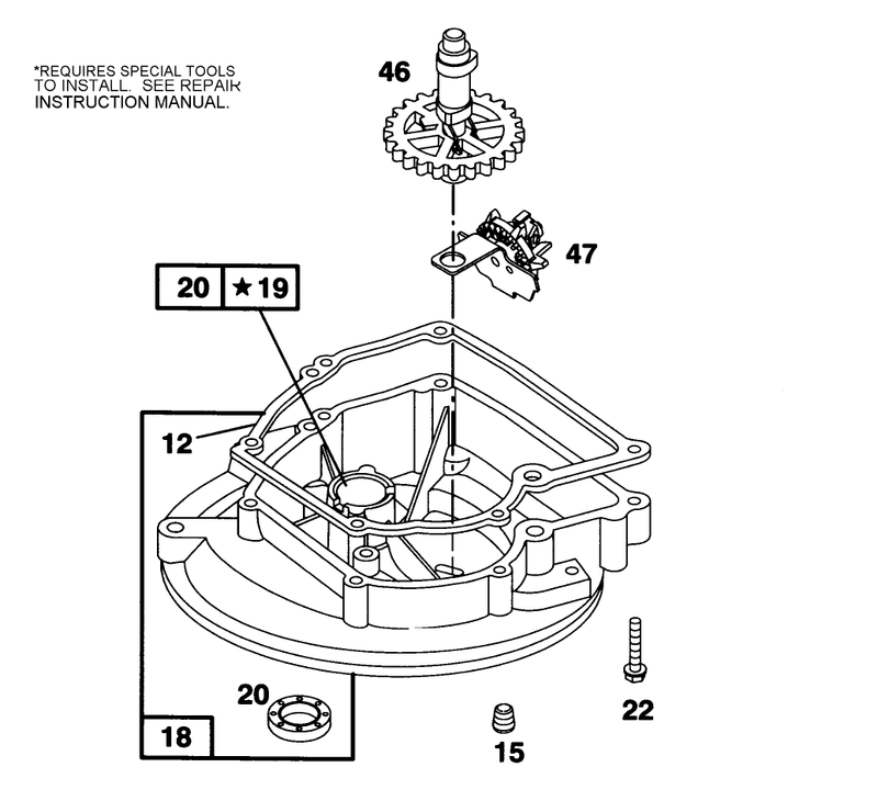 Engine Briggs and Stratton Model 95902 3153 01