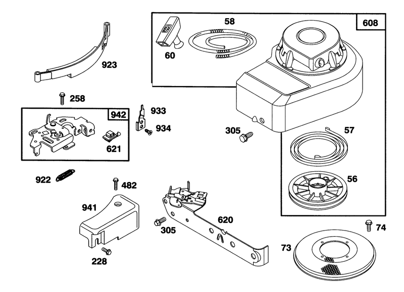 Engine Briggs and Stratton Model 95902 3153 01