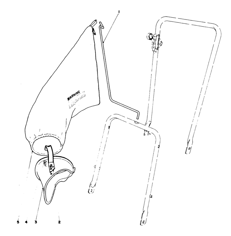 Grass Bagging Kit optional No 16599