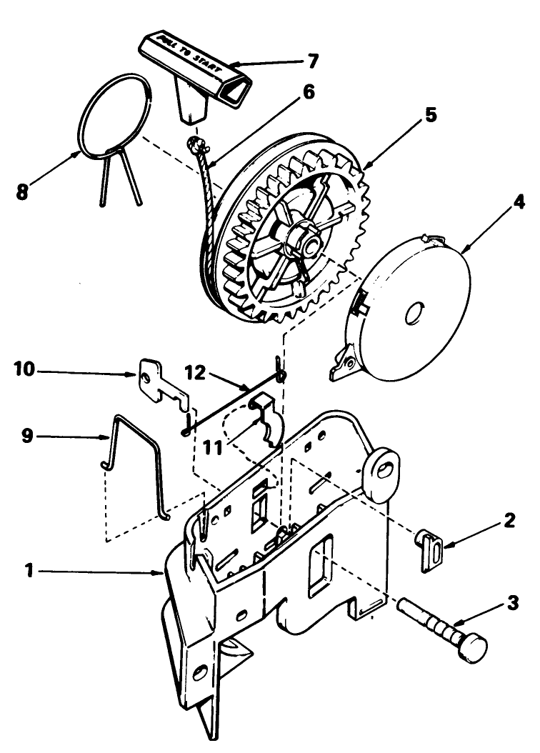 Starter Assembly No 590532