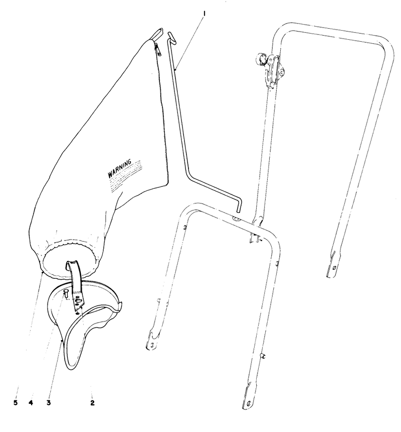 Grass Bagging Kit optional No 28 1510