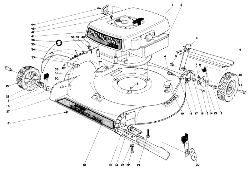 Housing And Engine Assembly