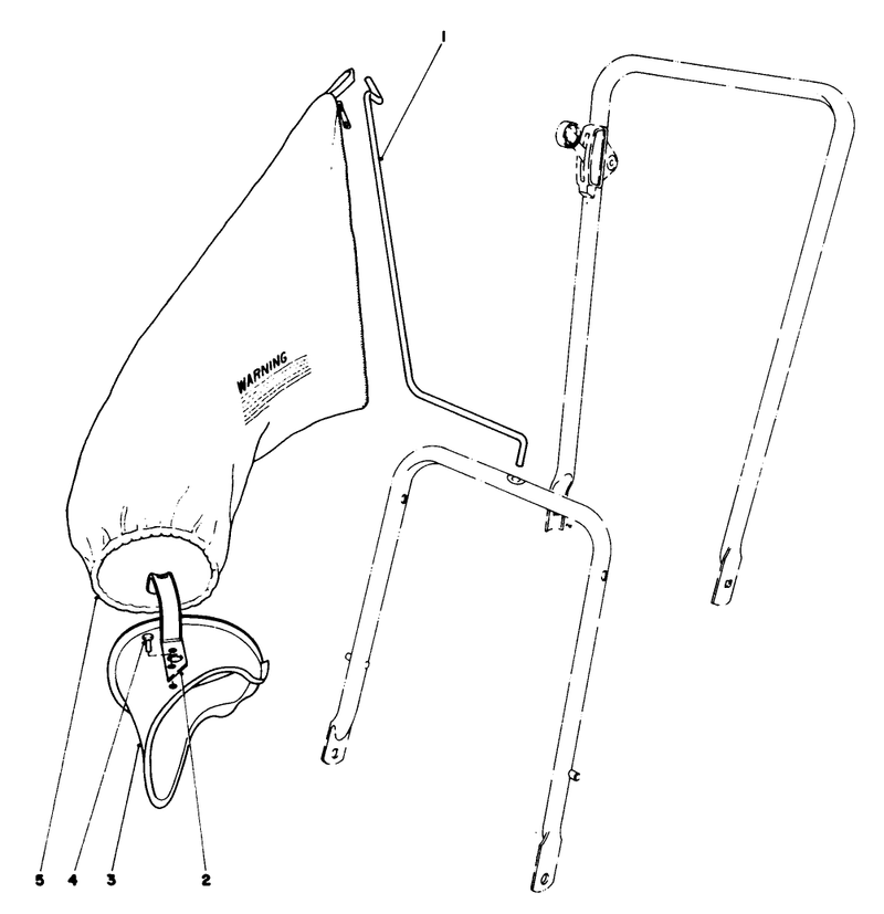 Grass Bagging Kit optional No 16599