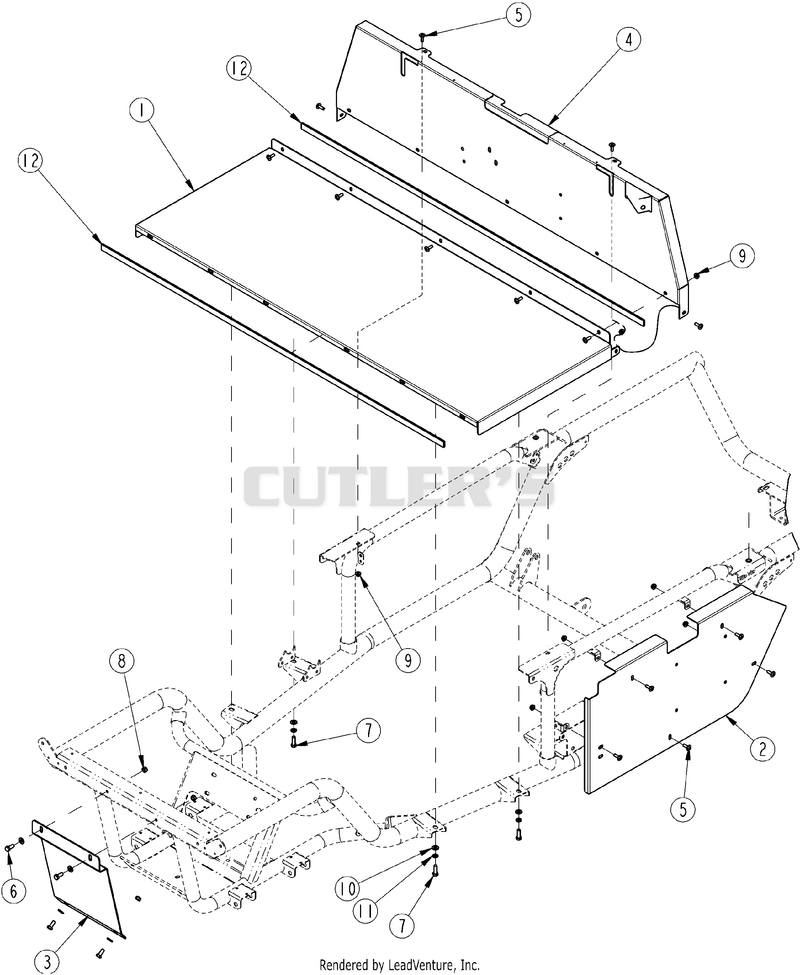 Floor Panel and Shields