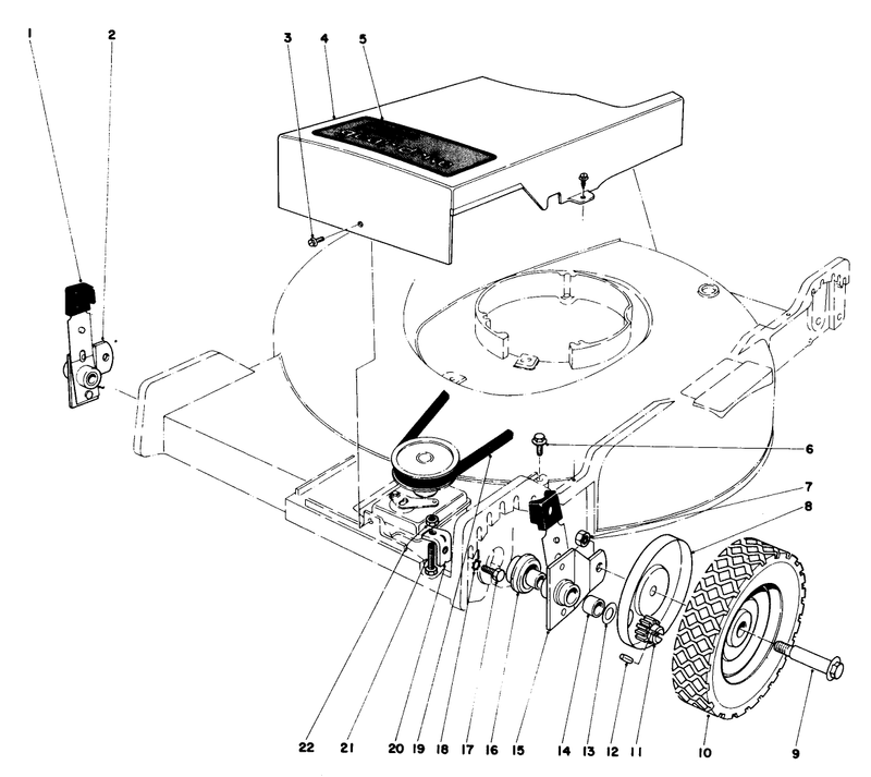 Front Wheel And Pivot Arm Assembly