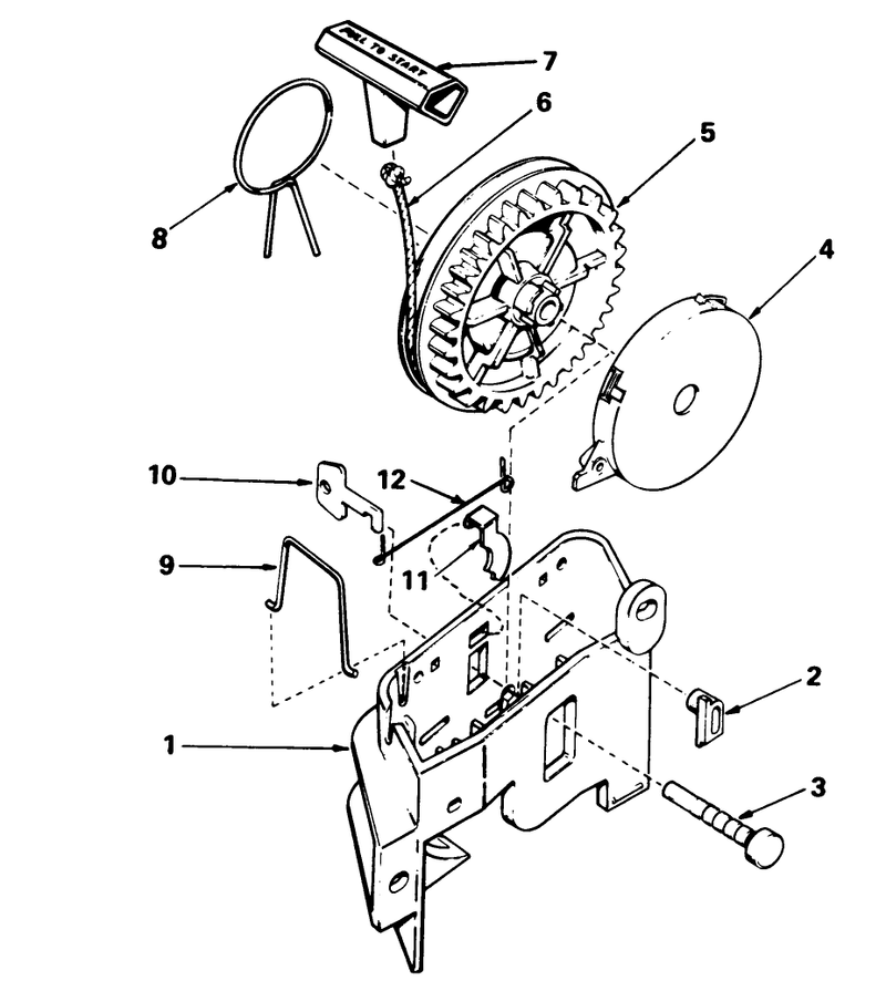 Starter Assembly No 590532