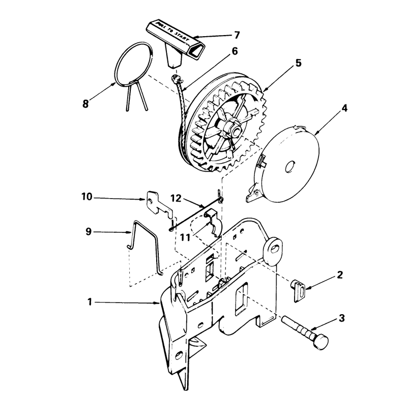 Starter Assembly No 590532