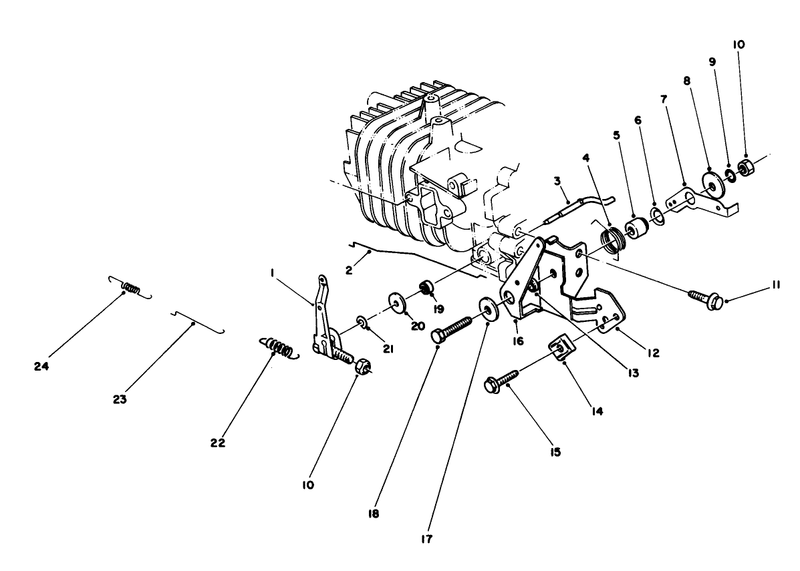 Governor Assembly engine No 47pf5 engine No 47pg6