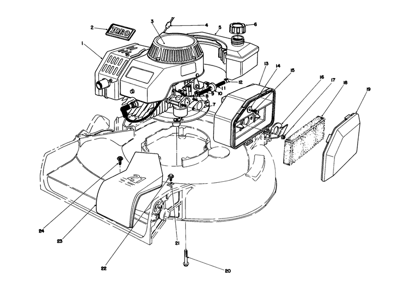 Engine Assembly serial No 8000001 8001571