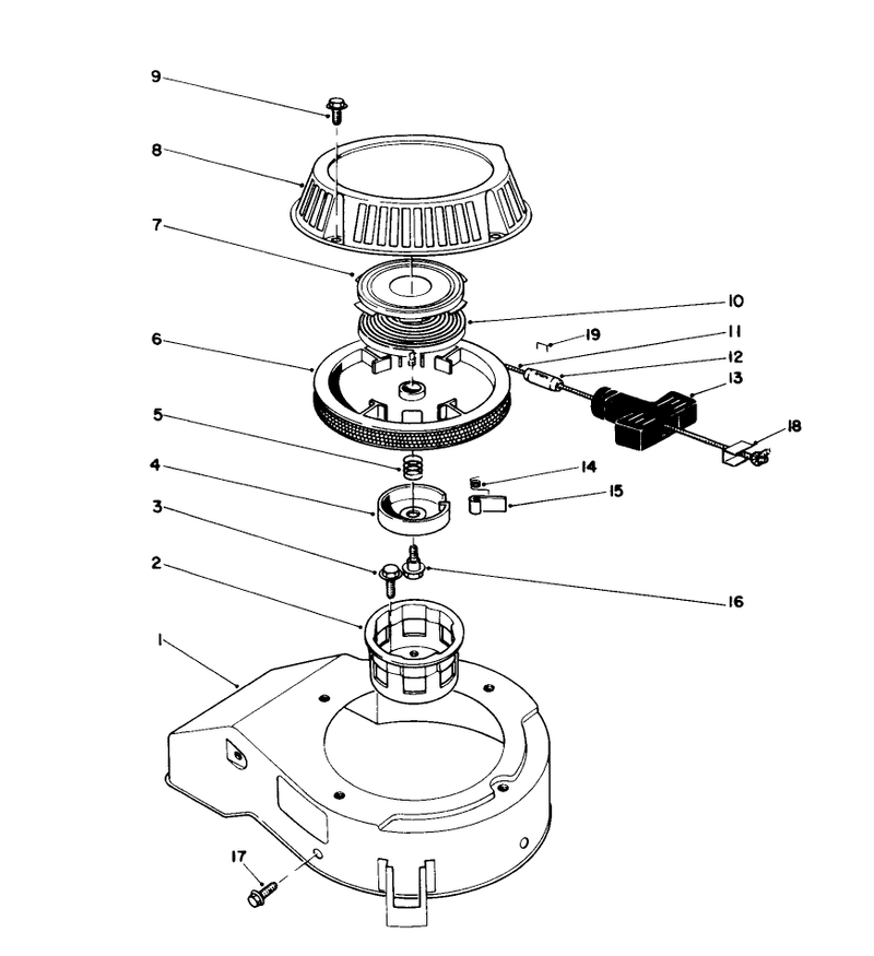 Recoil Assembly model No 47pj8