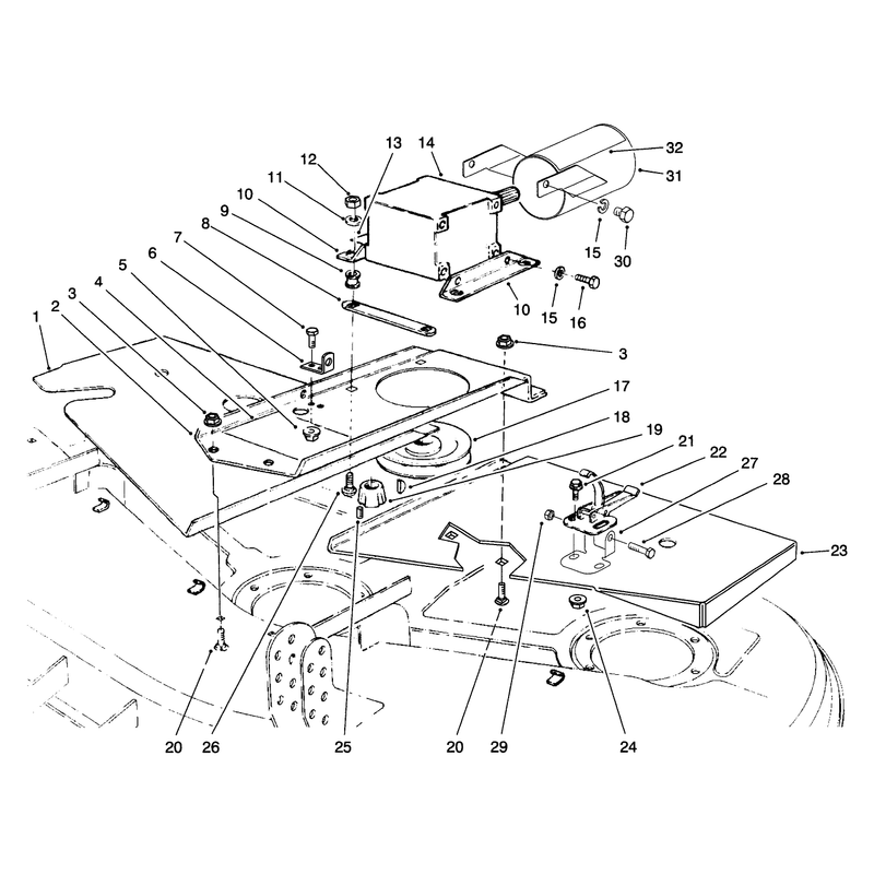 Covers and Gear Box Assembly