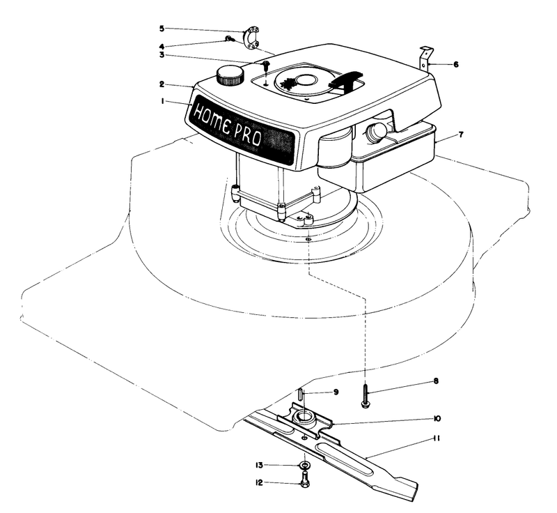 Engine Assembly Model 16800