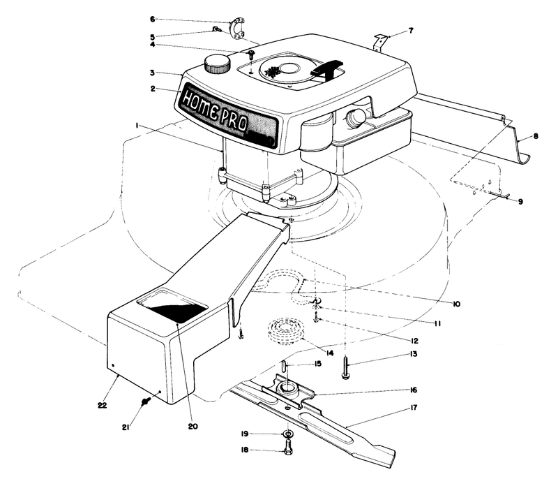 Engine Assembly Model 16810