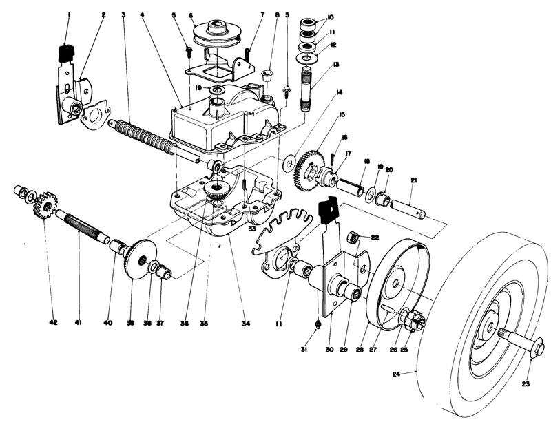 Gear Case Assembly Model 16810