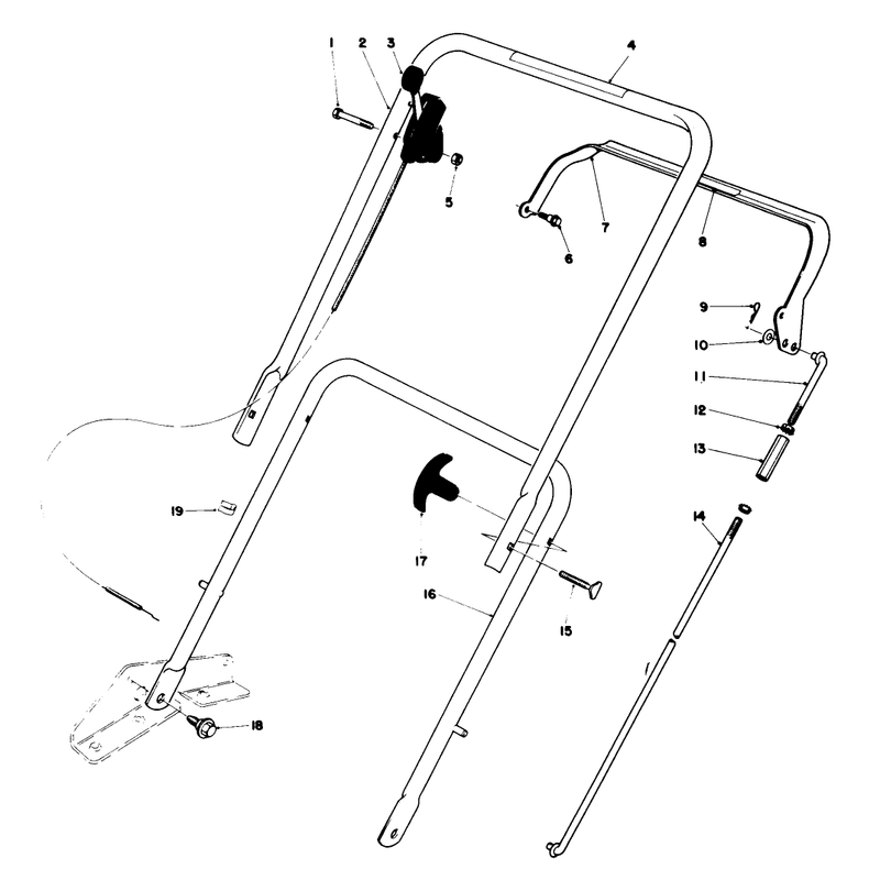 Handle Assembly Model 16810