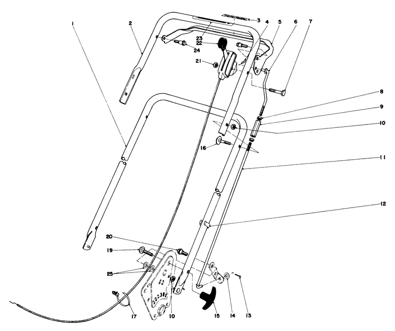 Handle Assembly model No 16830