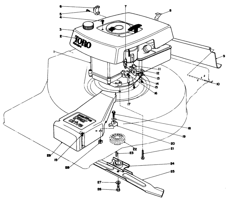Engine Assembly Model 16870