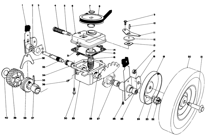 Gear Case Assembly Model 16870