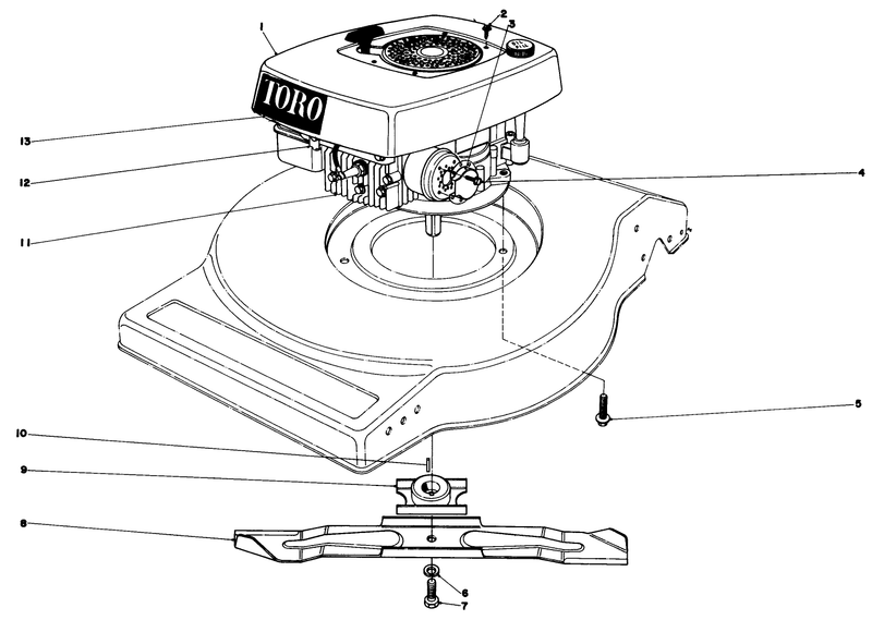 Engine Assembly model No 16880