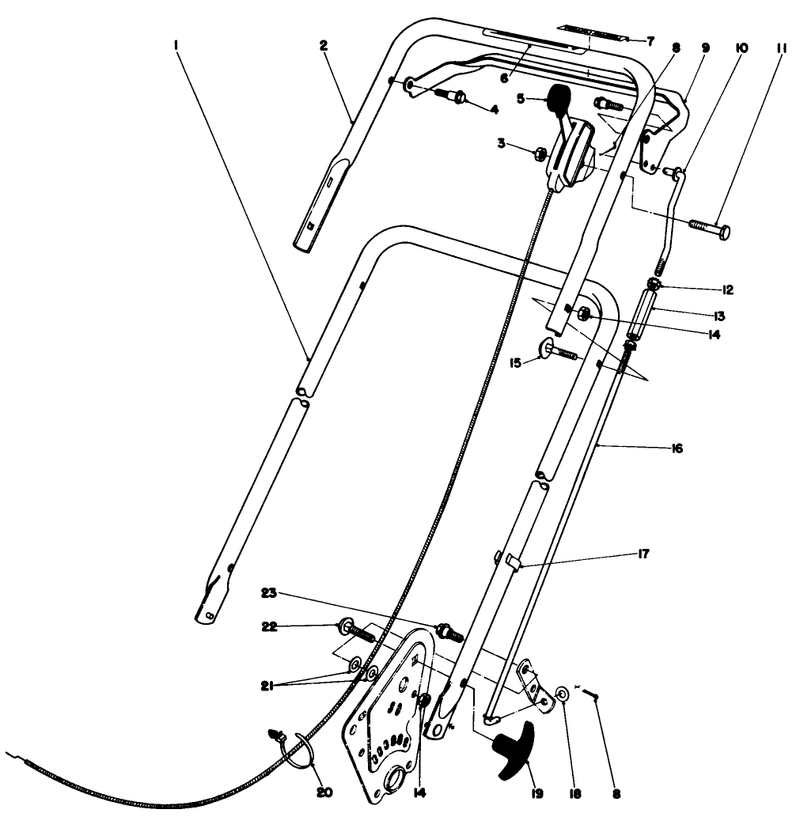 Handle Assembly model No 16890