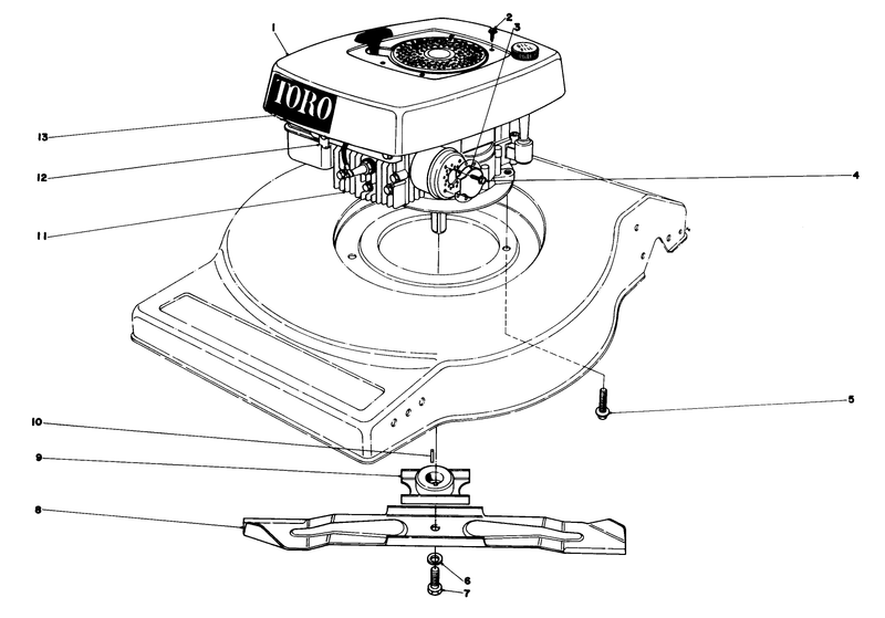 Engine Assembly model No 16880