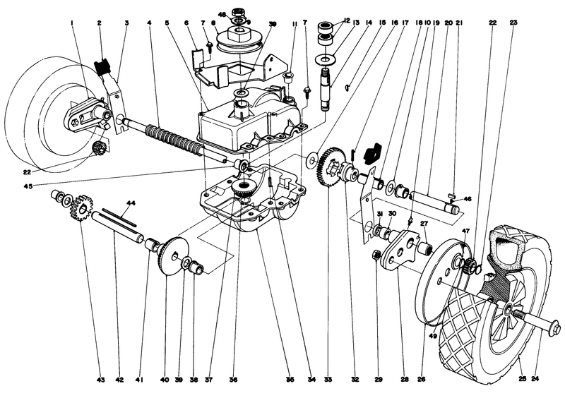 Gear Case Assembly model No 16890