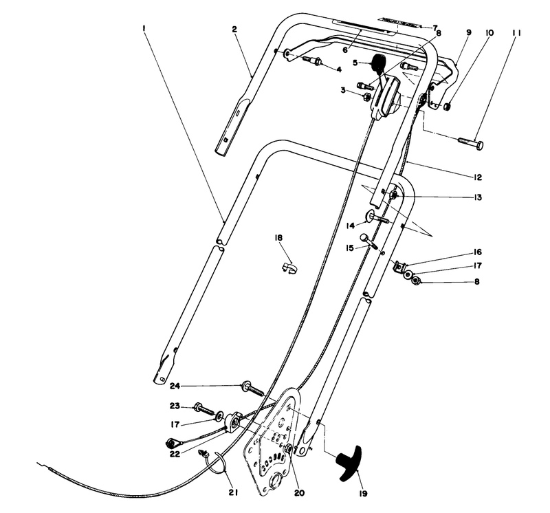 Handle Assembly model No 16890