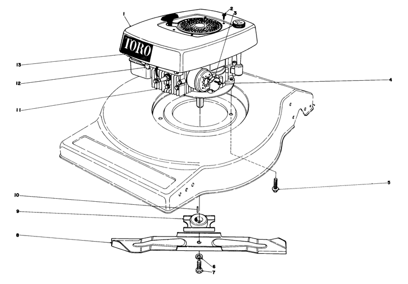 Engine Assembly model No 16880