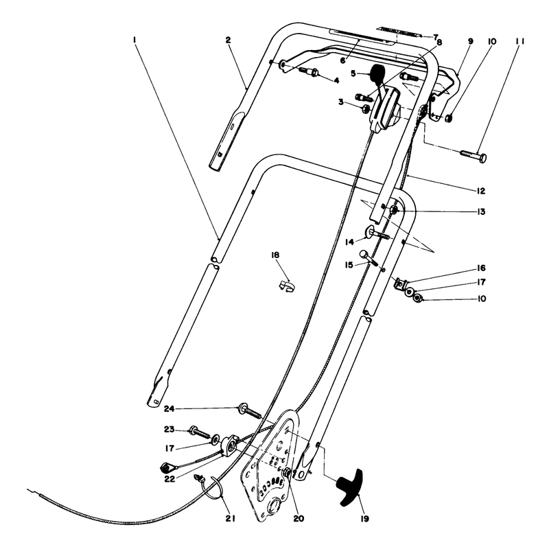 Handle Assembly model No 16890