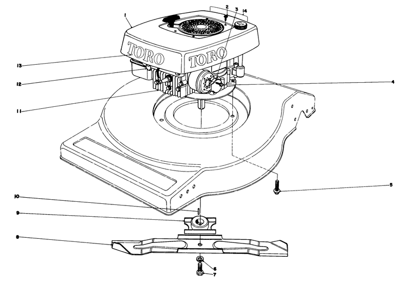 Engine Assembly model No 16930