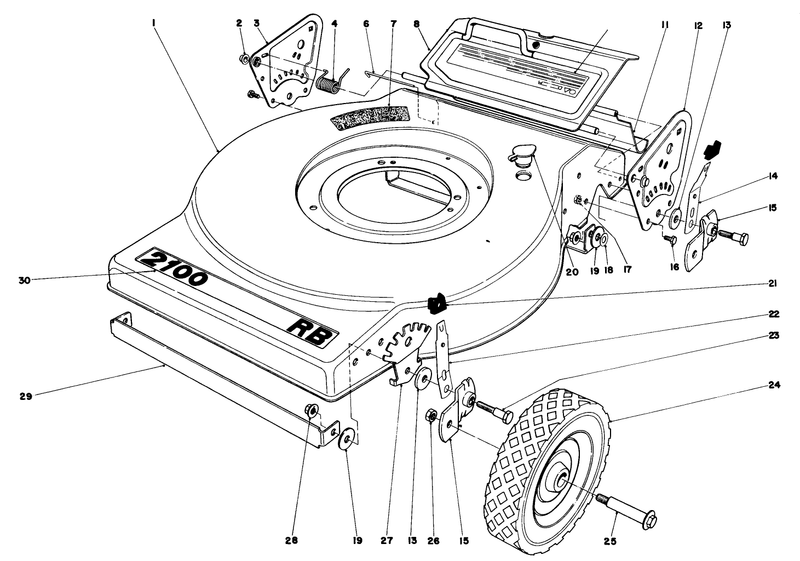 Mower Housing model No 16930