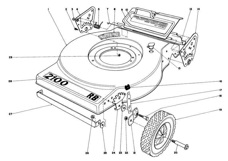 Mower Housing model No 16940