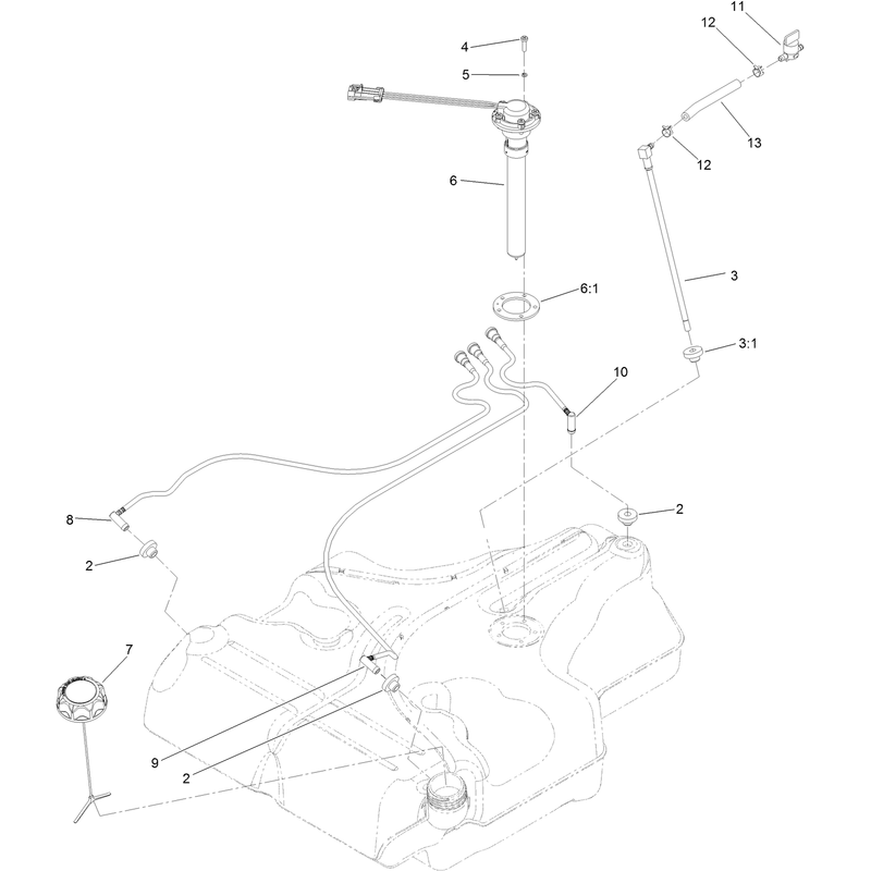 Fuel Tank Assembly No. 116-3979