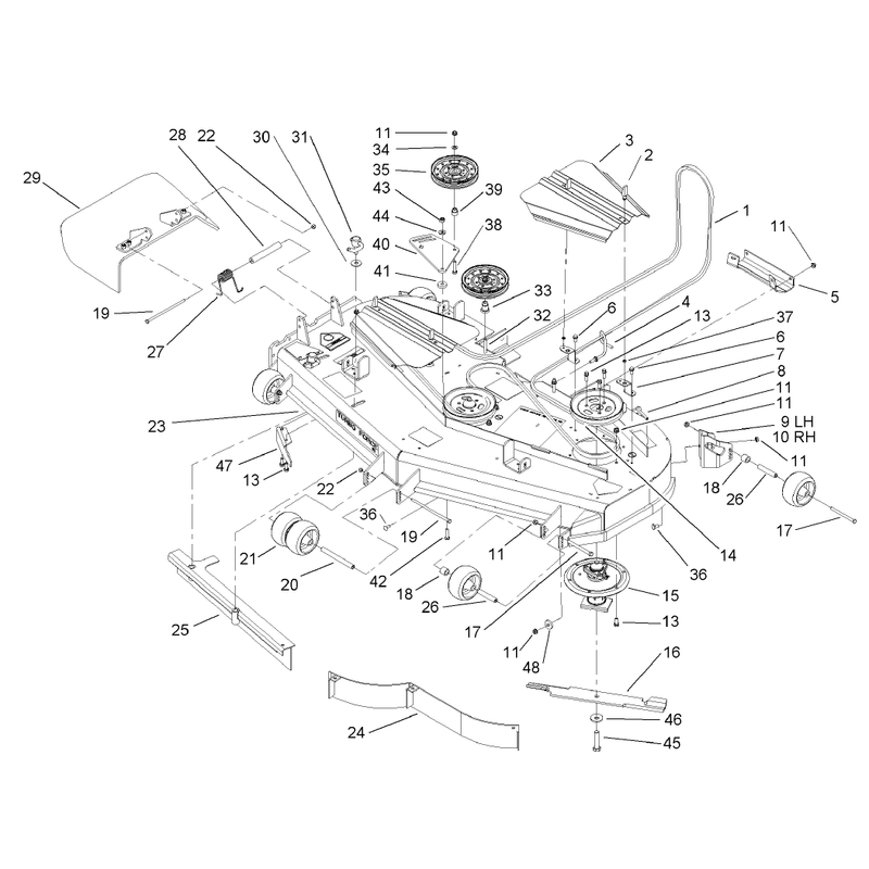60in Deck Assembly