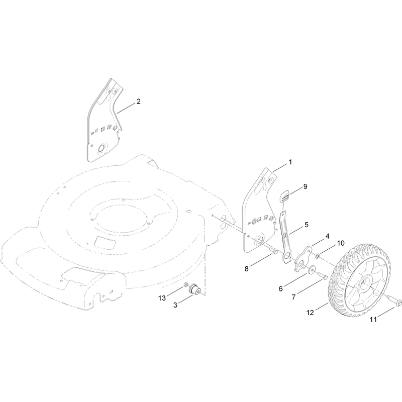 Height of Cut and Rear Wheel Assembly