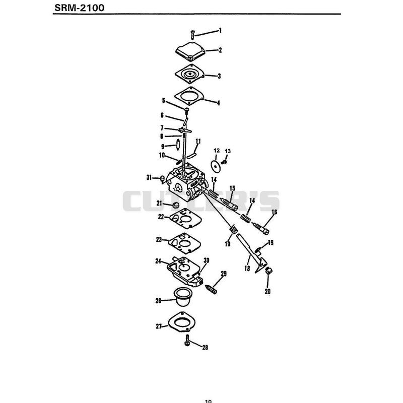 Carburetor C1U-K16 Includes The Following Items
