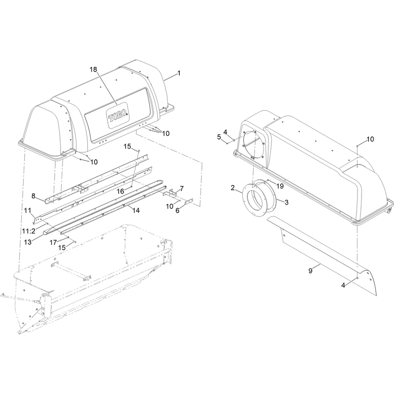 DFS Hood Assembly No. 145-6976