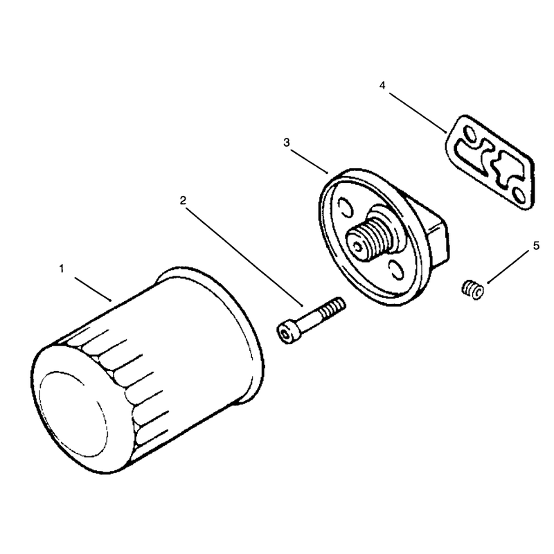 Oil Filter and Pipe Plug