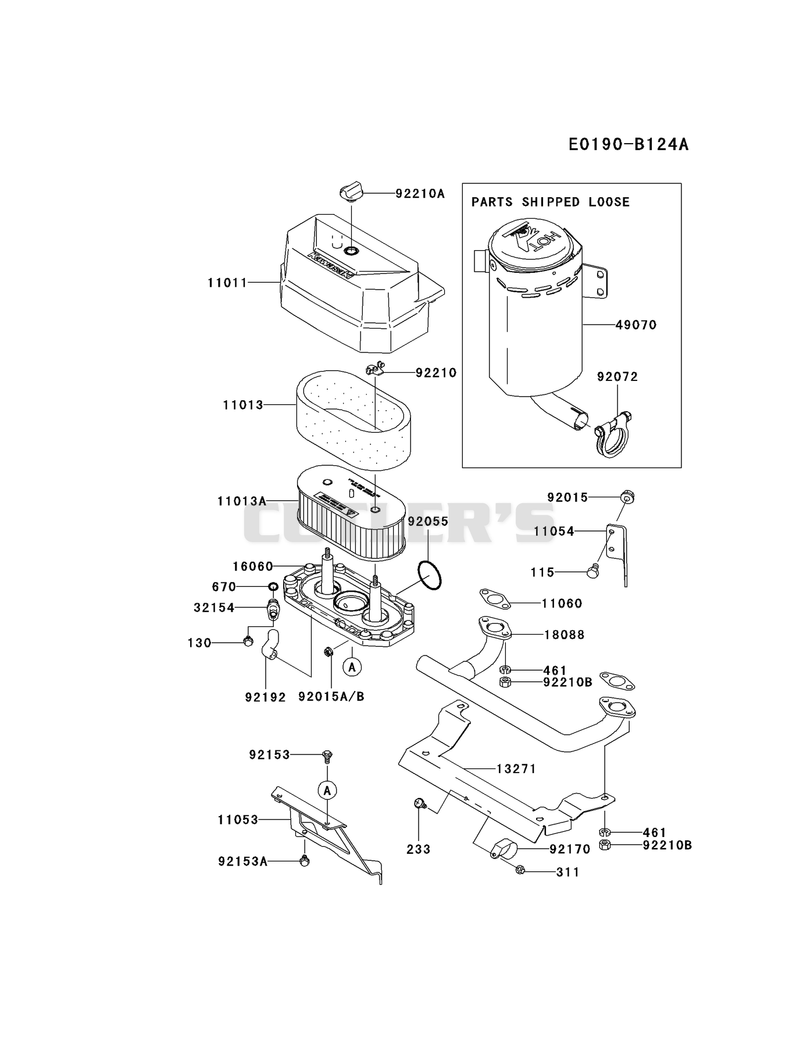 AIR-FILTER/MUFFLER
