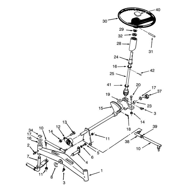 Front Axle and Steering