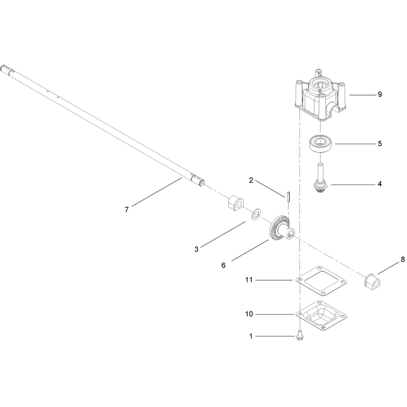 Transmission Assembly No 106-3955