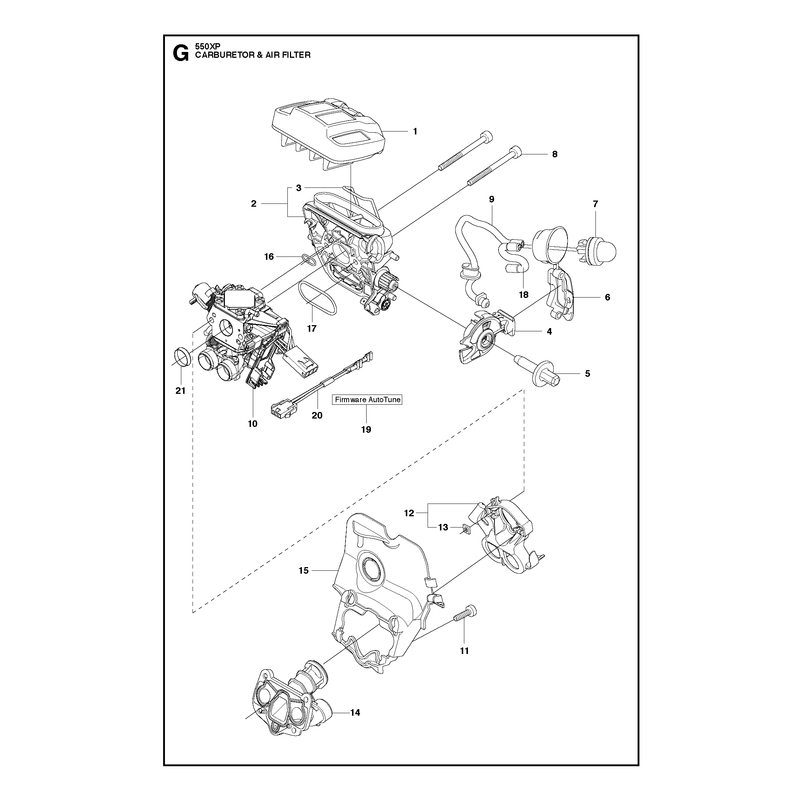 CARBURETOR AND AIR FILTER