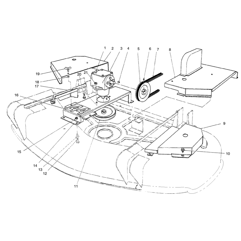 Deck Drive Assembly