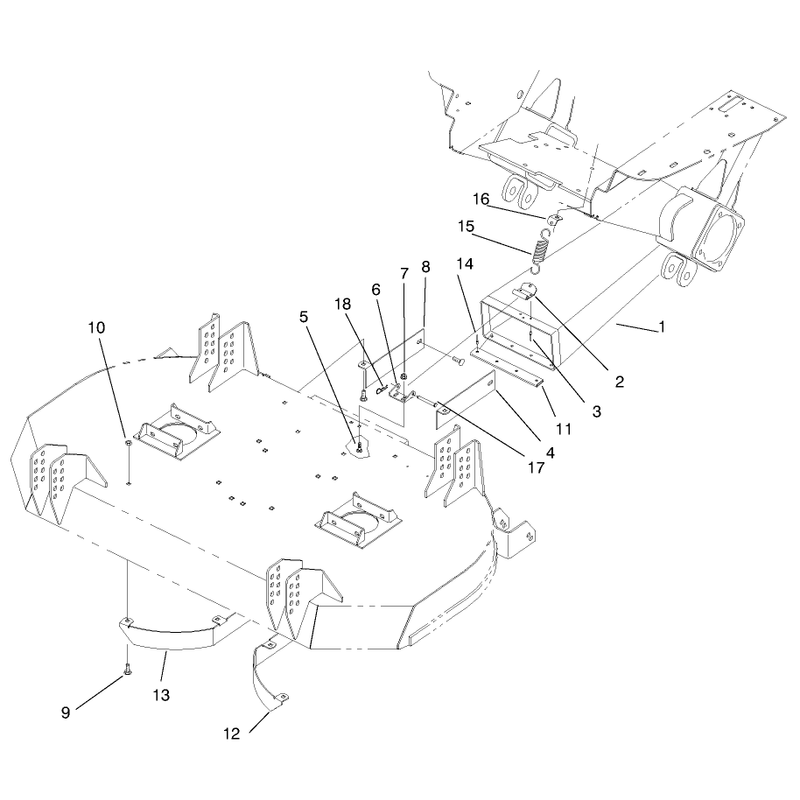 Plenum and Discharge Bracket