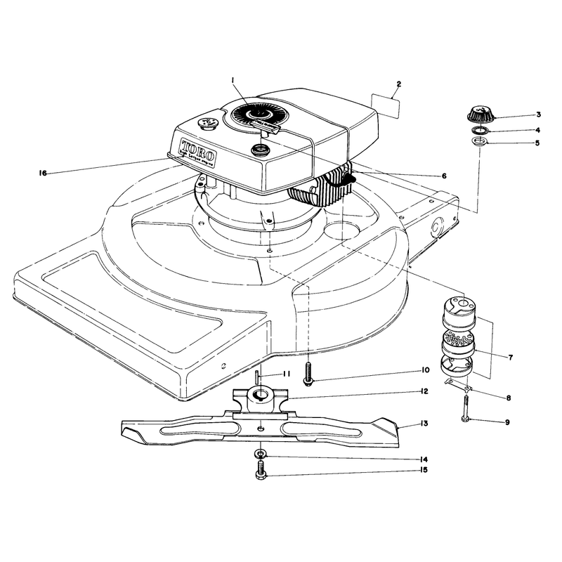 Engine Assembly Model 18015