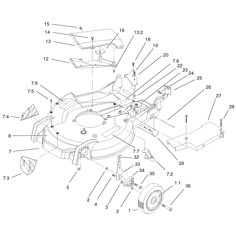 Housing and Wheel Assembly