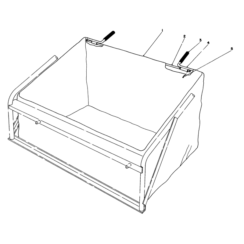 Leaf Bag Model 59123à (for Use On Twin Bagger Grass Catcher Model No. 59122 Only) (optional)