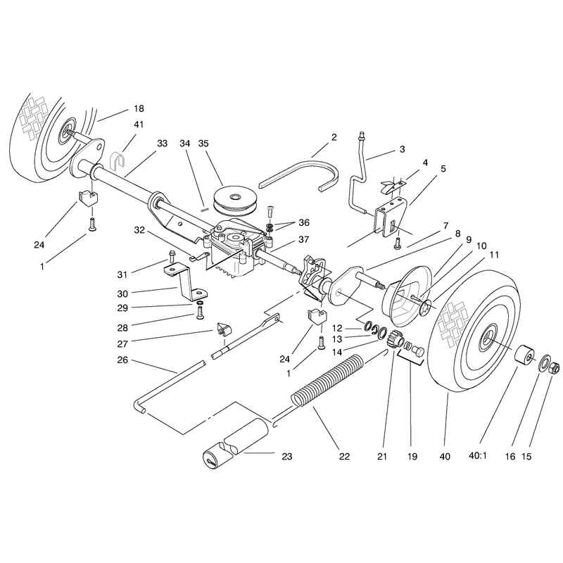 Rear Axle Assembly